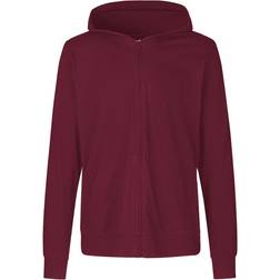 Neutral O62301 Jersey Zip Hoodie Unisex - Bordeaux