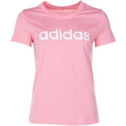 Adidas Linear Slim Tee Pink Female