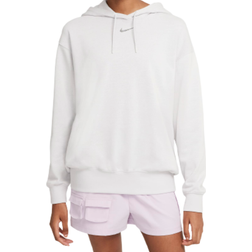 Nike Women Sportswear Collection Essentials Fleece Hoodie - Platinum Tint/White