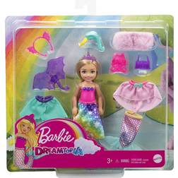 Barbie Dreamtopia Chelsea Doll Dress Up Set GTF40