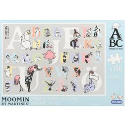 Peliko Moomin Alphabet 150 Pieces