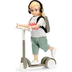 Lundby Dollhouse Dolls with Scooter 60808100