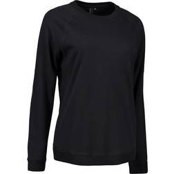 ID Core O-Neck Ladies Sweatshirt - Black