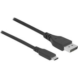 DeLock USB C - DisplayPort 1.4 M-M 1.5m