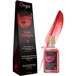 Orgie Lips Massage Kit Strawberry