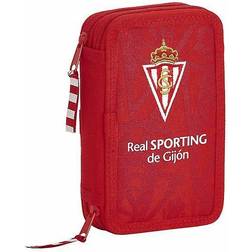 Safta Real Sporting de Gijón Double Pencil Case