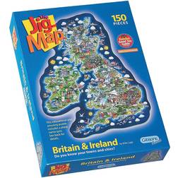 Gibsons Jigmap Great Britain & Ireland 150 Pieces