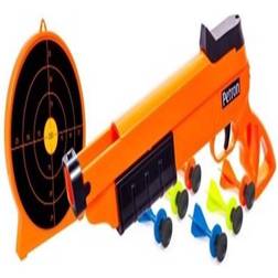 Petron Sureshot Pistol + Skydeskive m/6 Dartpile
