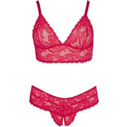 Cottelli Collection Lace Bra & Briefs