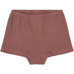 Wheat Girl's Wool Panties - Rose Brown (9003e-775-2110)