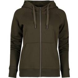 ID Core Full Zip Ladies Hoodie - Olive