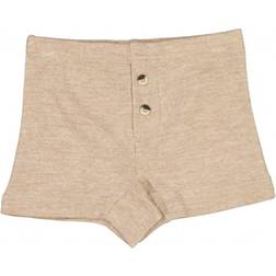 Wheat Boy's Wool Tights - Khaki Melange (9005e-775-3204)