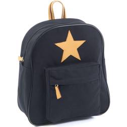 Smallstuff Canvas Backpack Large - Black