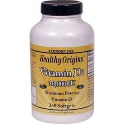 Healthy Origins Vitamin D3 10000iu 360 Stk.