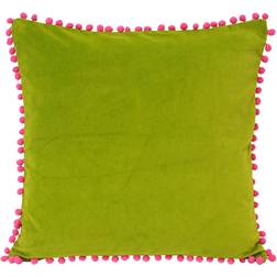 Riva Home Pompom Cushion Cover Green (45x45cm)