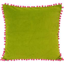 Riva Home Pompom Kuddöverdrag Grön (45x45cm)