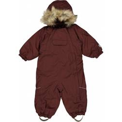 Wheat Nickie Tech Snowsuit - Maroon (8002E-996R-2750)