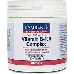 Lamberts Vitamin B-100 Complex 200 pcs