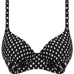 Fantasie Santa Monica Full Cup Bikini Top - Black/White