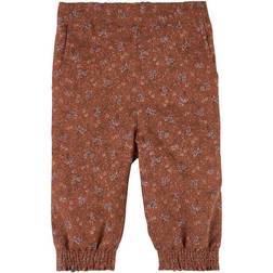 Wheat Sara Lined Trousers - Bronze Flowers (0702e/4702e-218-2)