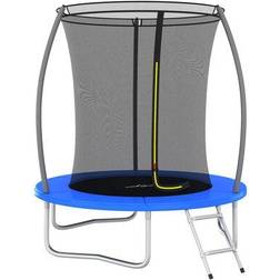 vidaXL Trampoline Round 183cm + Safety Net + Ladder