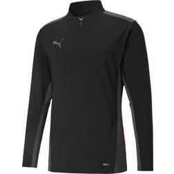 Puma teamCUP Training 1/4 Zip Top Men - Black/Smoked Pearl/Asphalt