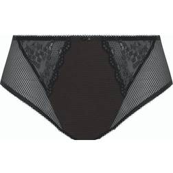 Elomi Charley High Leg Brief - Zwart