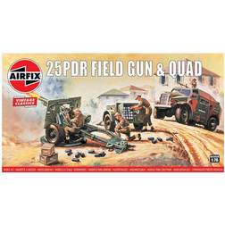 Airfix 25pdr Feldgeschütz & Quad Vintage Classics