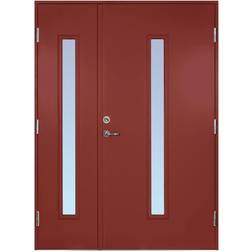 Scandidoor Torp Ytterdörr Frostat glas S 4050-Y90R H (150x210cm)