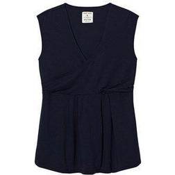 Mom2moM Glow Maternity Top - Navy
