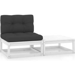 vidaXL 805761 Loungesæt, borde inkl. 1 sofaer