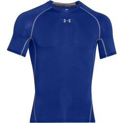 Under Armour Men's HeatGear Armour Short Sleeve Compression Shirt - Royal/Steel