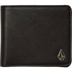 Volcom Slim Stone S Wallet - Black