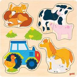 Goki Farm Animals 12 Pieces