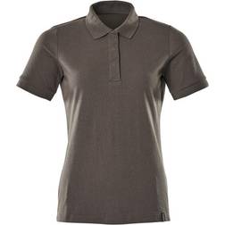 Mascot Women's Crossover Polo Shirt - Dark Anthracite Gray