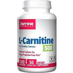 Jarrow Formulas L Carnitine 500mg