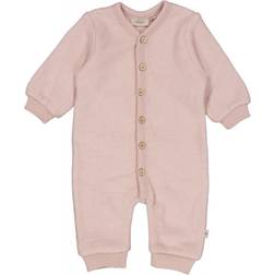 Wheat Wool Fleece Jumpsuit - Rose Powder (9369E-786-2487)