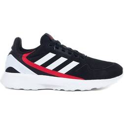 Adidas Kid's Nebula Ted - Core Black/Cloud White/Scarlet