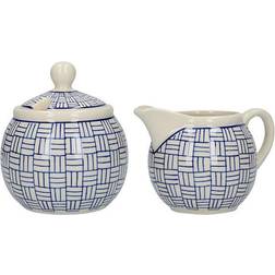 London Pottery Lattice Serving 2pcs