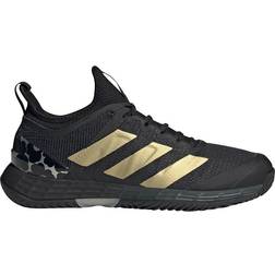 Adidas Adizero Ubersonic 4 W - Carbon/Gold Metallic/Core Black