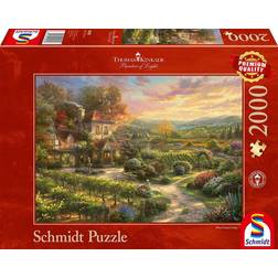 Schmidt Spiele Thomas Kinkade In The vineyards 2000 Pieces