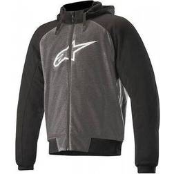 Alpinestars Chrome Sport Zip Hoodie - Gris Foncé/Noir/Blanc