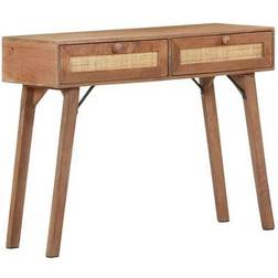 vidaXL - Console Table 13.8x39.4"