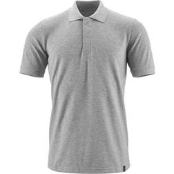 Mascot Crossover Polo Shirt - Grey/Flecked