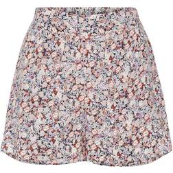 Pieces Nya Printed Shorts - Sky Captain