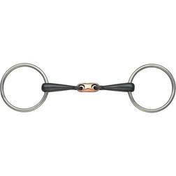 Shires Copper Lozenge Sweet Iron Snaffle