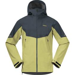 Bergans Senja Hybrid Softshell Jacket - Green Oasis/Orion Blue