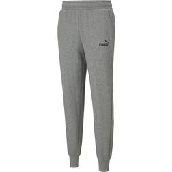 Puma Essentials Logo Sweatpants - Medium Grey Heather