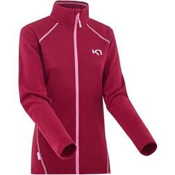 Kari Traa Full Zip Fleece - Punainen