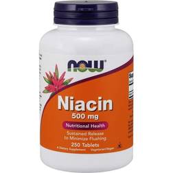 Now Foods Niacin 500mg 250 st